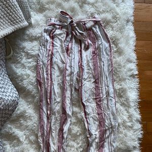 american eagle flowy pants